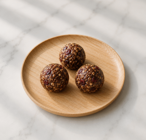 Cranberry energy ball