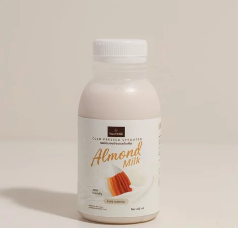 Fresh almond milk