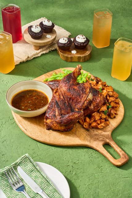 Slice chicken dinner family set