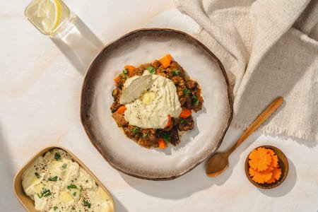 Grass-Fed Beef Shepherd’s Pie with Cauliflower Mash
