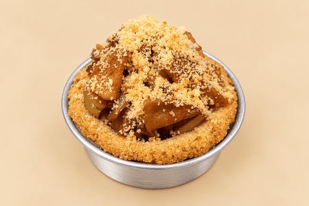 Sugar-free Apple Crumble